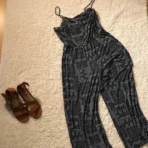 H&M  Blue Jumpsuit